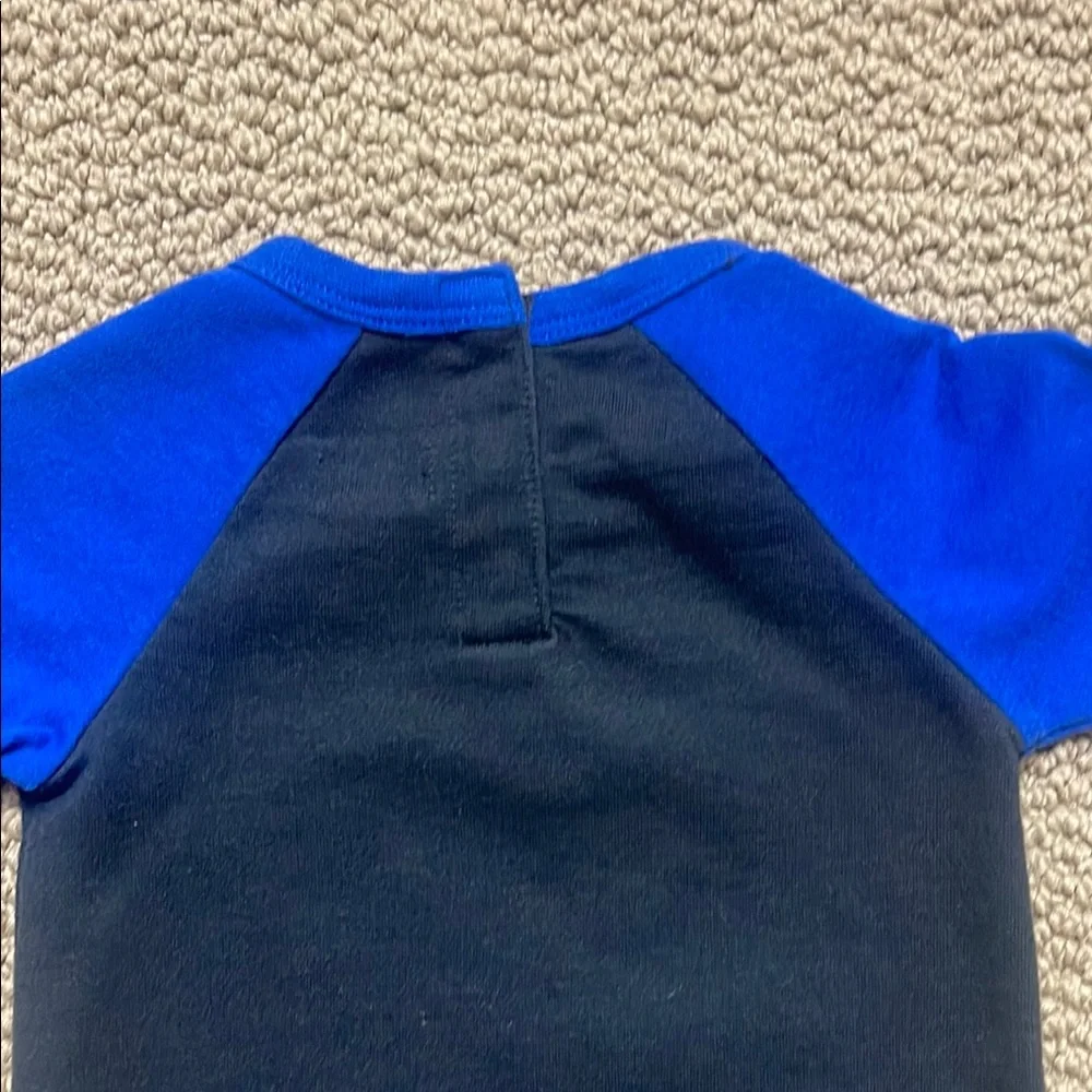 Converse Blue and Black one piece outfit size 6 months